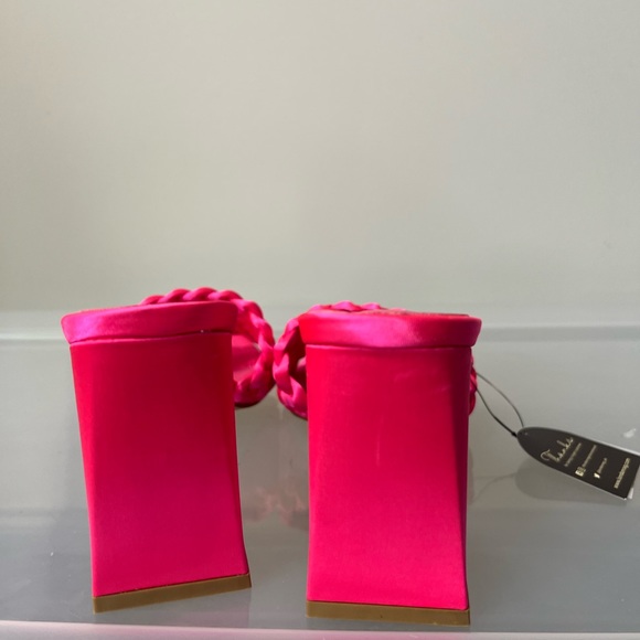 NWT London Rag braided block sandals 8.5 - Picture 4 of 5